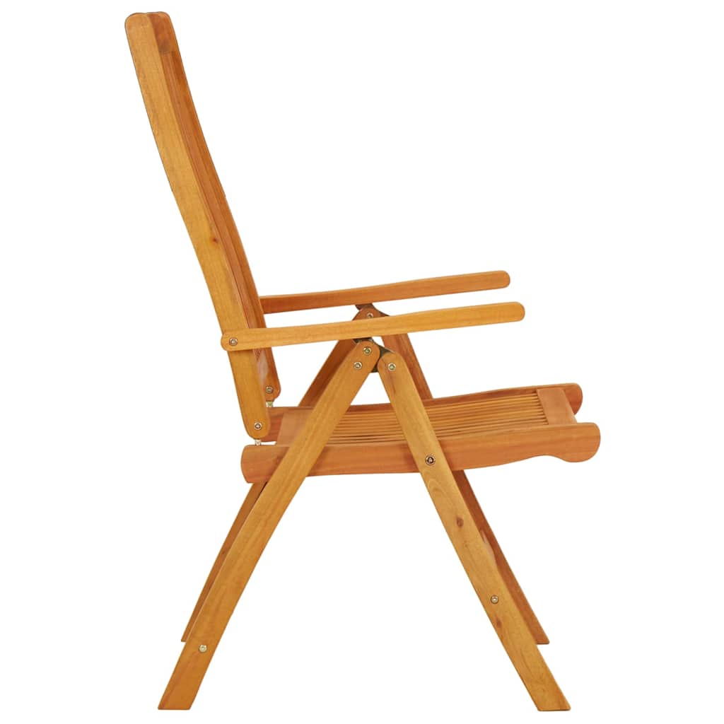vidaXL Chaises de jardin pliantes 2 pcs Bois de Sesham massif