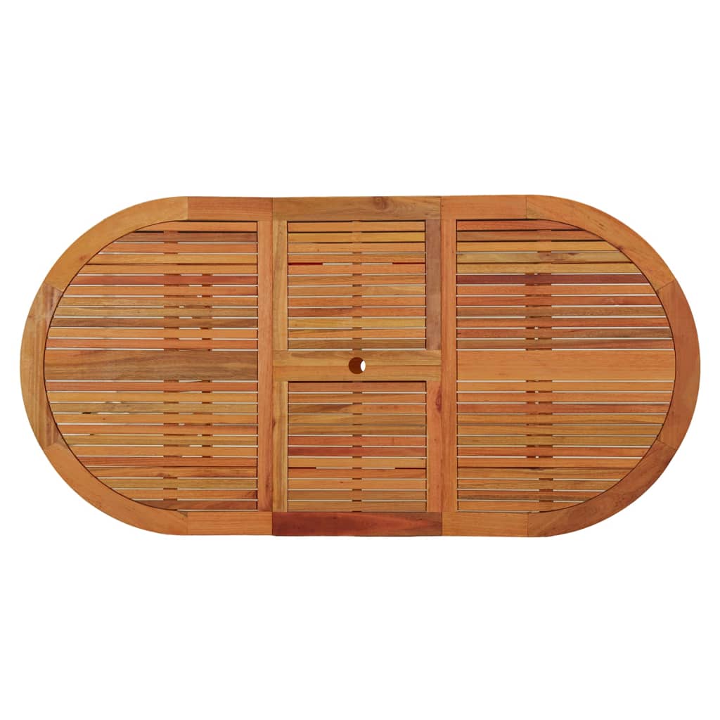 vidaXL Gartentisch 200x100x75 cm Massivholz Eukalyptus