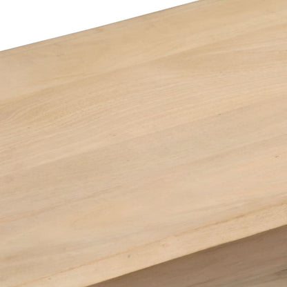 vidaXL Table basse 95x40x45 cm Bois de manguier massif