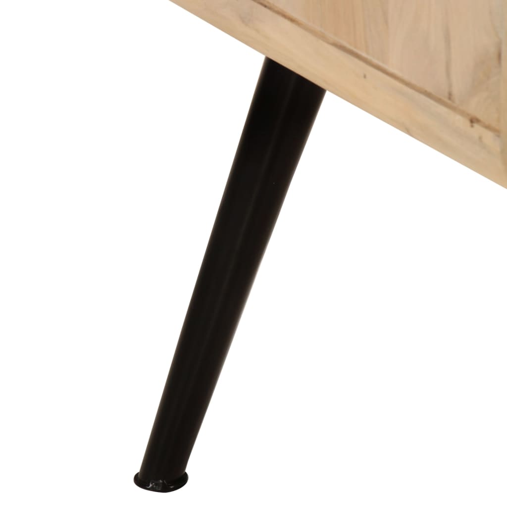 vidaXL Table basse 95x40x45 cm Bois de manguier massif