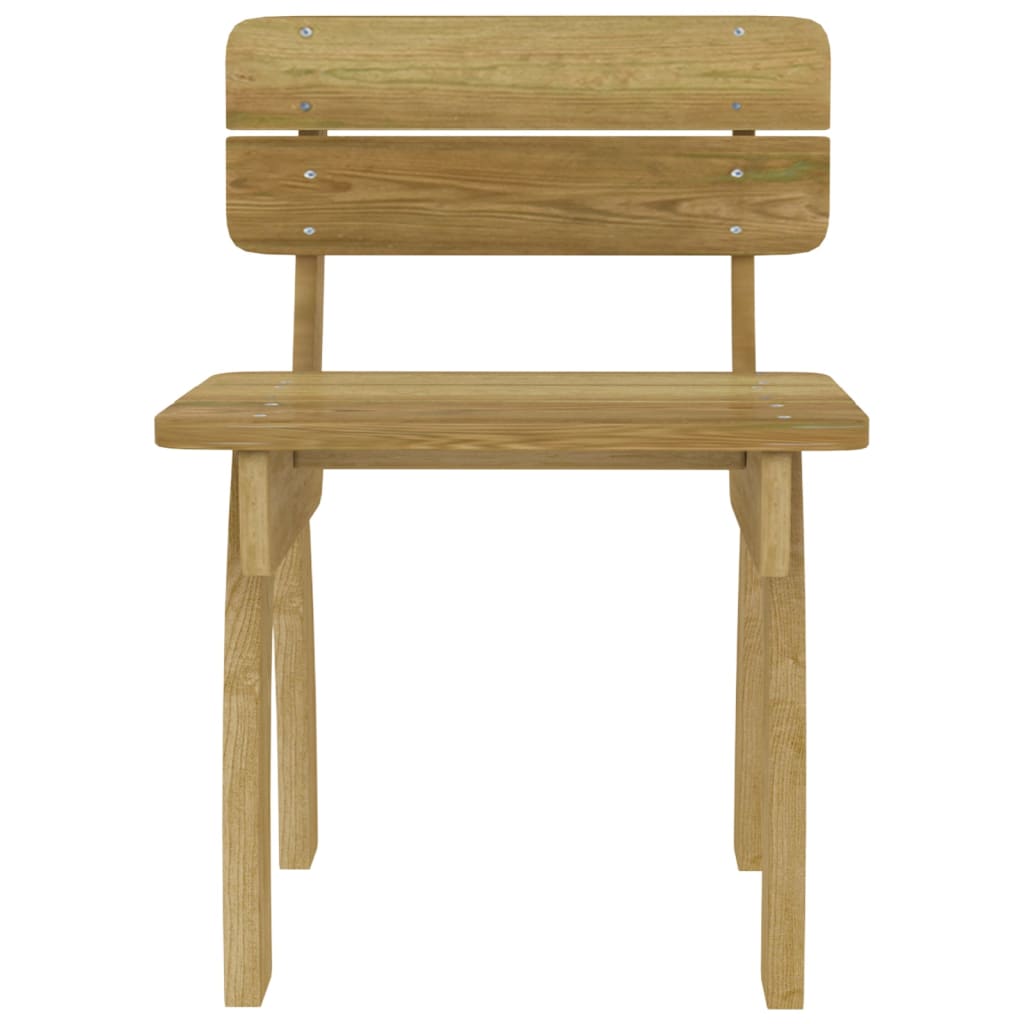 vidaXL Salon de jardin 5 pcs en bois de pin imprégné