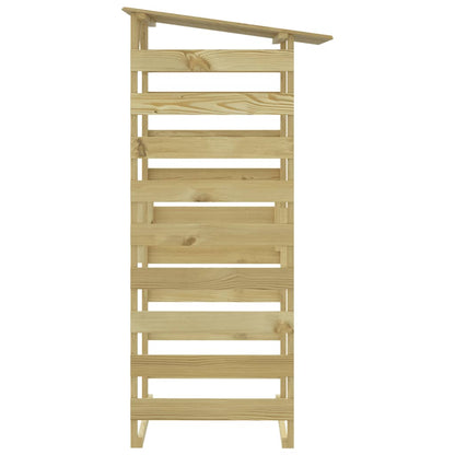 Pergolen mit Dach 4 Stk. 100x90x200 cm Kiefernholz Imprägniert