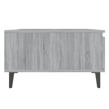 vidaXL Couchtisch Grau Sonoma 90x60x35 cm Holzwerkstoff