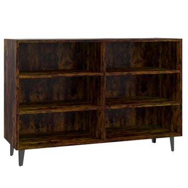 vidaXL Bahut chêne fumé 103,5x35x70 cm bois d'ingénierie