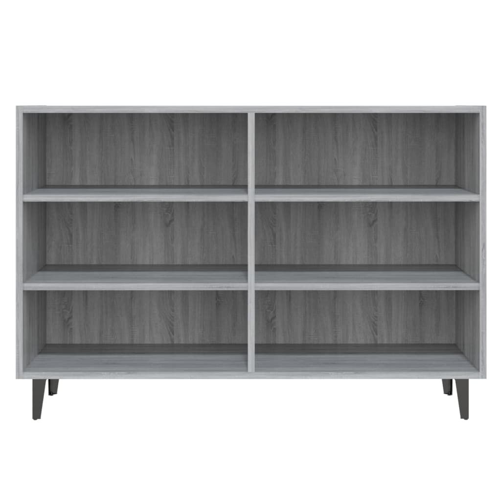 vidaXL Sideboard Grau Sonoma 103,5x35x70 cm Holzwerkstoff