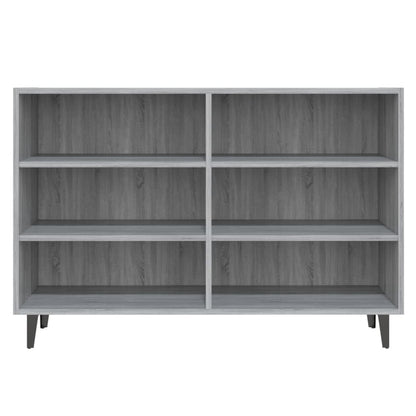 vidaXL Sideboard Grau Sonoma 103,5x35x70 cm Holzwerkstoff