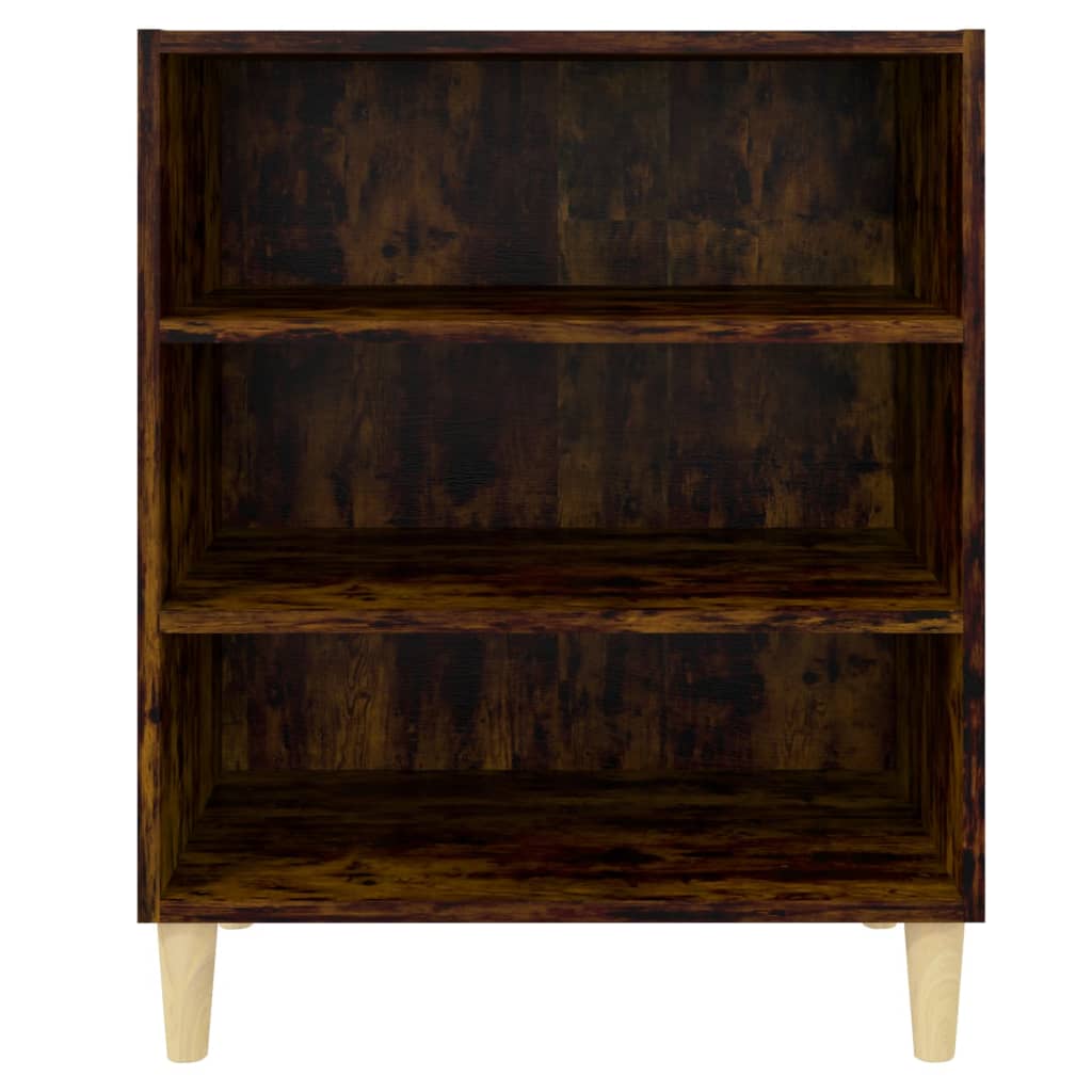 vidaXL Buffet Chêne fumé 57x35x70 cm Bois d'ingénierie