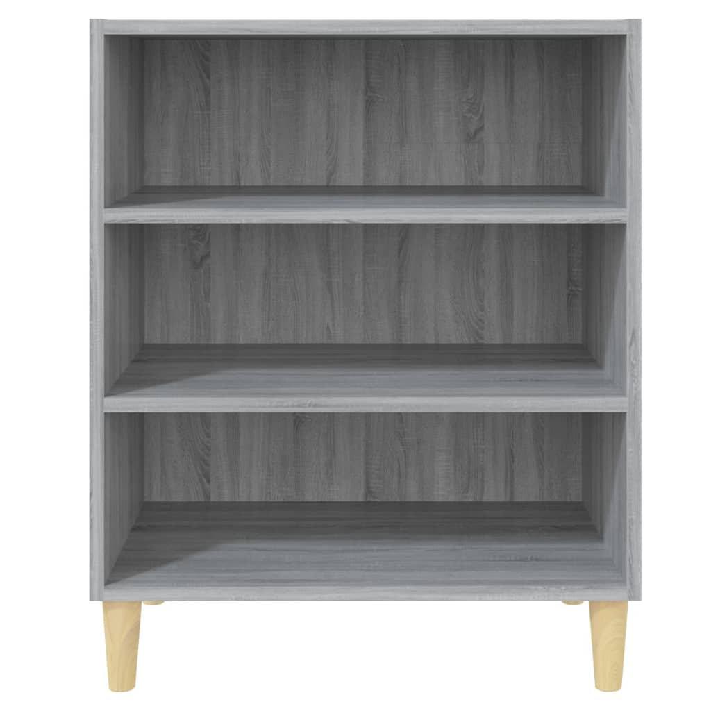 vidaXL Sideboard Grau Sonoma 57x35x70 cm Holzwerkstoff