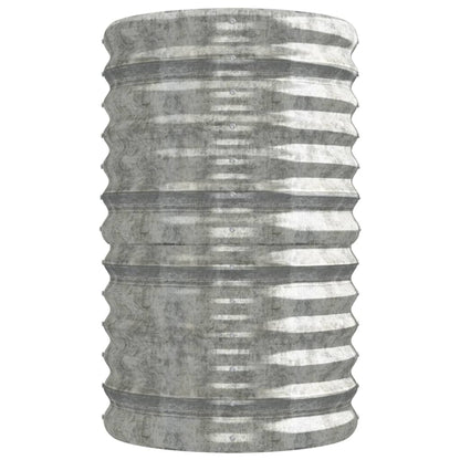 vidaXL Carré potager en acier galvanisé 224x40x68 cm Argenté