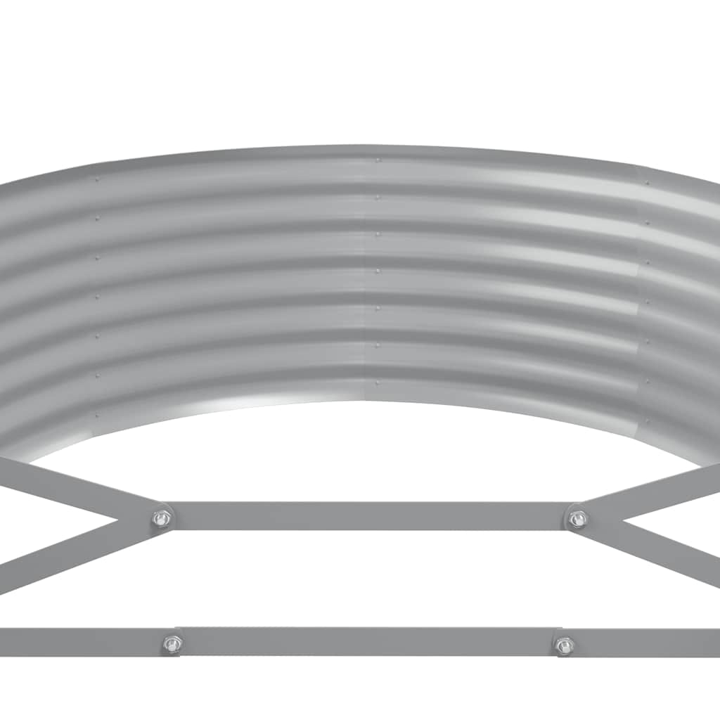 vidaXL Hochbeet Verzinkter Stahl 175x100x36 cm Anthrazit