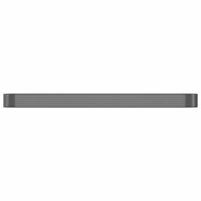 vidaXL Hochbeet Verzinkter Stahl 507x100x36 cm Anthrazit