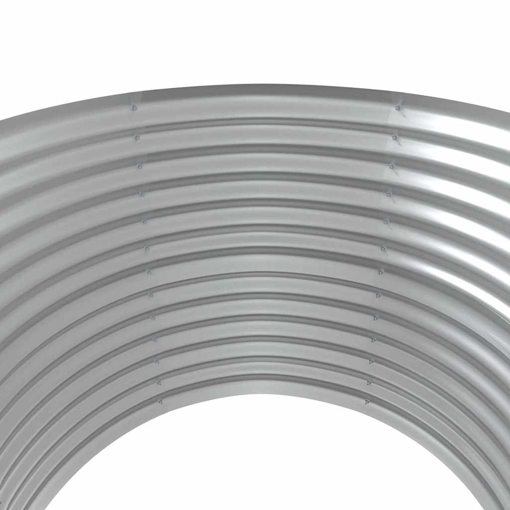 vidaXL Carré potager Acier galvanisé 100x100x68 cm Marron
