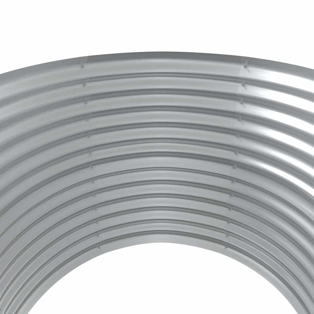vidaXL Carré potager en acier galvanisé 100x100x68 cm anthracite