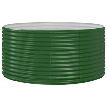 vidaXL Carré potager vert 140 x 140 x 68 cm Acier galvanisé