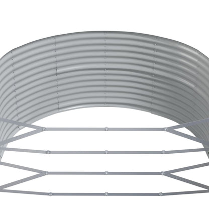vidaXL Jardinière surélevée de jardin Vert 212 x 140 x 68 cm Acier galvanisé