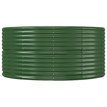 vidaXL Carré potager vert 291x140x68 cm Acier galvanisé