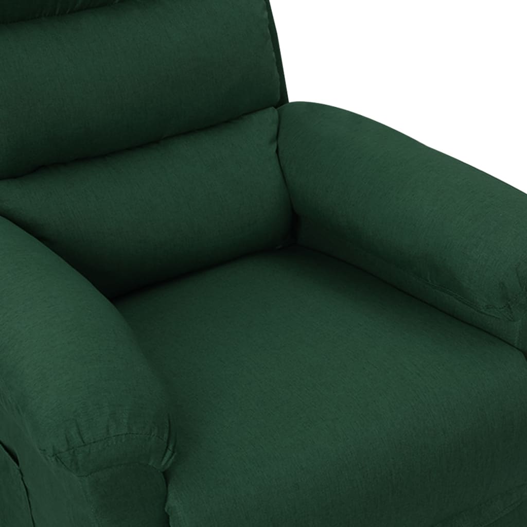 vidaXL Relaxsessel Dunkelgrün Stoff