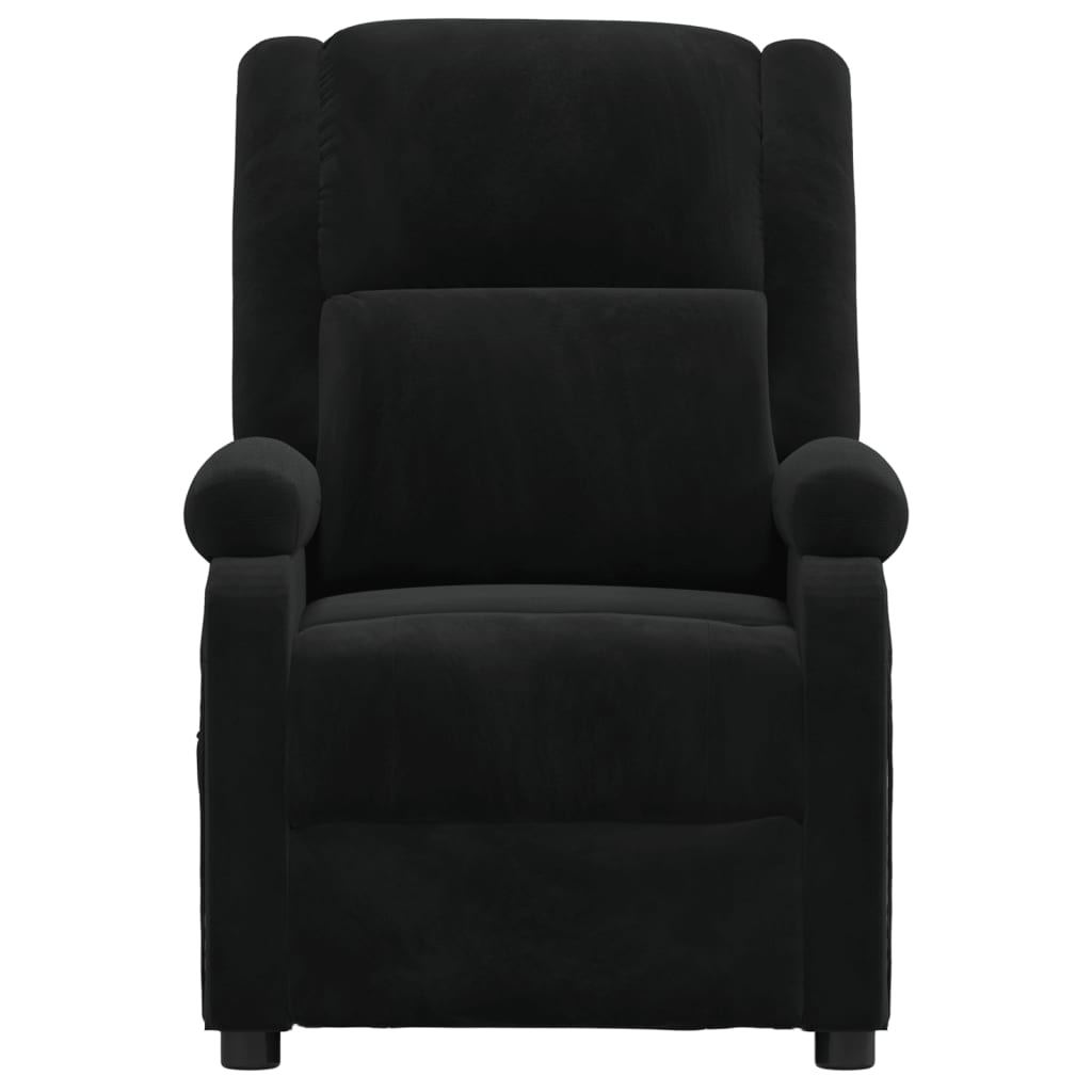 vidaXL Relaxsessel Schwarz Samt