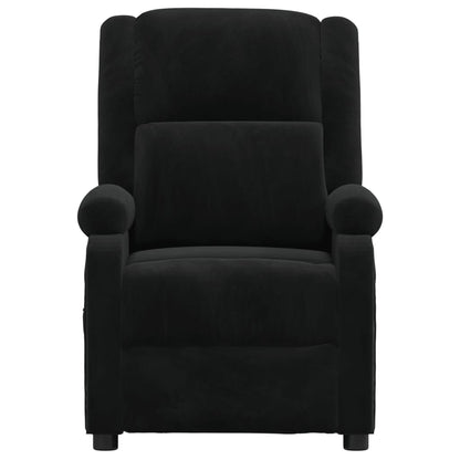vidaXL Relaxsessel Schwarz Samt