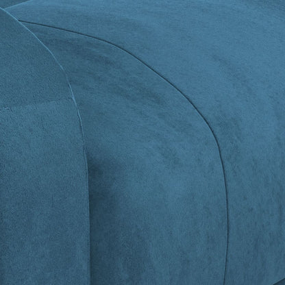 vidaXL Relaxsessel Blau Samt