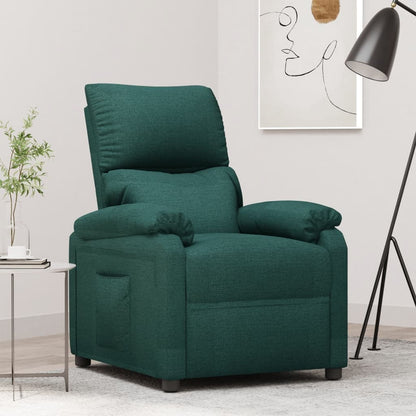 vidaXL Relaxsessel Dunkelgrün Stoff