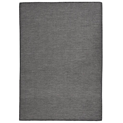 vidaXL Tapis d'extérieur tissé à plat 160x230 cm Gris