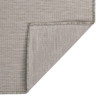 vidaXL Tapis d'extérieur tissé à plat 100x200 cm Gris clair
