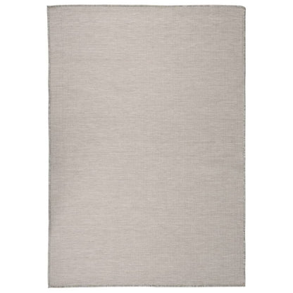 Tapis d'extérieur tissé à plat vidaXL 160x230 cm Gris clair