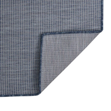vidaXL Tapis d'extérieur tissé à plat 120x170 cm Bleu