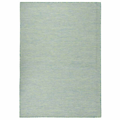 vidaXL Tapis d'extérieur tissé à plat 200x280 cm Turquoise