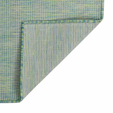 vidaXL Tapis d'extérieur tissé à plat 200x280 cm Turquoise