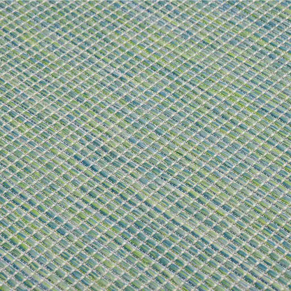 vidaXL Tapis d'extérieur tissé à plat 200x280 cm Turquoise