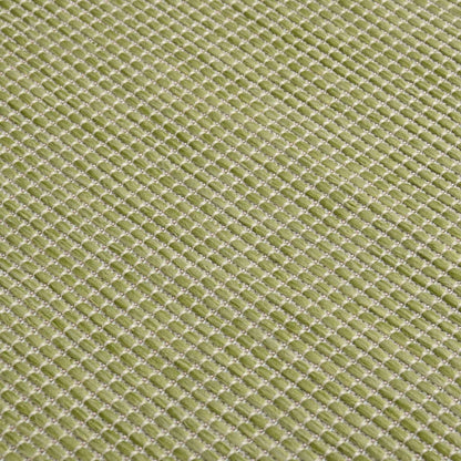 vidaXL Tapis d'extérieur tissé à plat 160x230 cm Vert