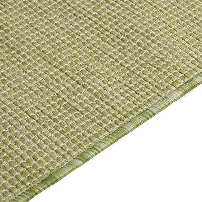 vidaXL Tapis d'extérieur tissé à plat 200x280 cm vert