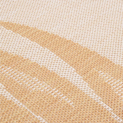vidaXL Tapis d'extérieur tissé à plat 120x170 cm Motif feuille