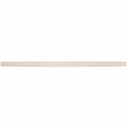 vidaXL Tischplatte Weiß Ø70x2,5 cm Massivholz Kiefer
