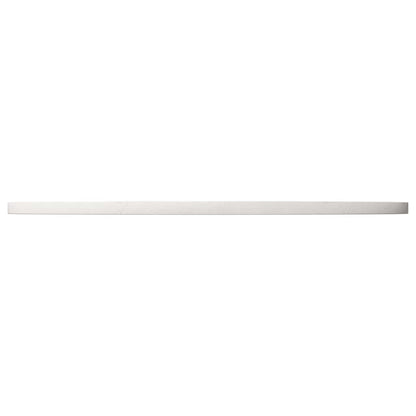 vidaXL Tischplatte Weiß Ø80x2,5 cm Massivholz Kiefer