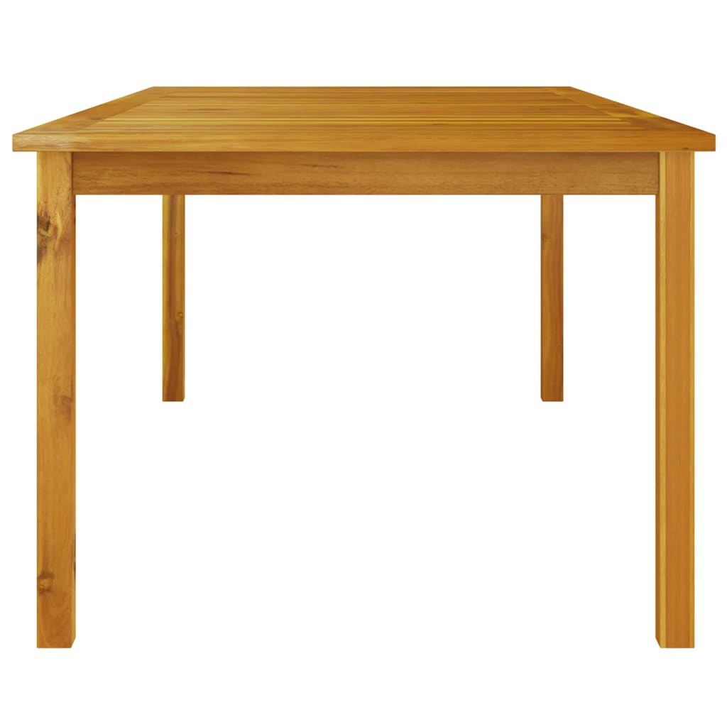 vidaXL Gartentisch 200x100x74 cm Massivholz Akazie