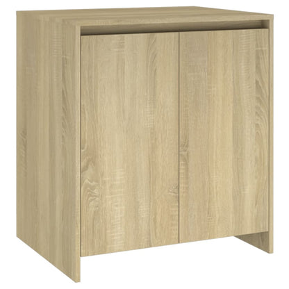 vidaXL Enfilade 2 pcs Chêne Sonoma Aggloméré