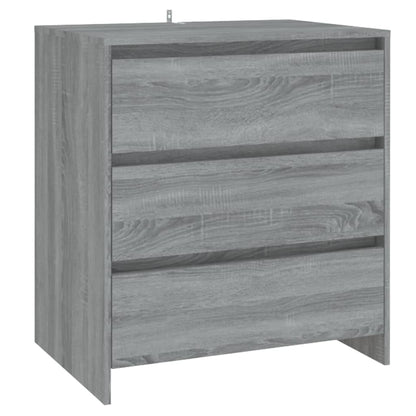 vidaXL Buffet 2 pièces gris Sonoma, bois d'ingénierie