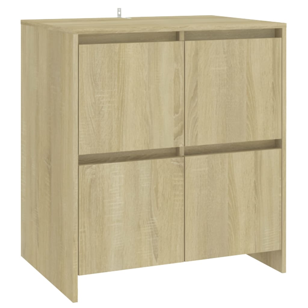 vidaXL Buffet 3 pièces chêne Sonoma bois d'ingénierie