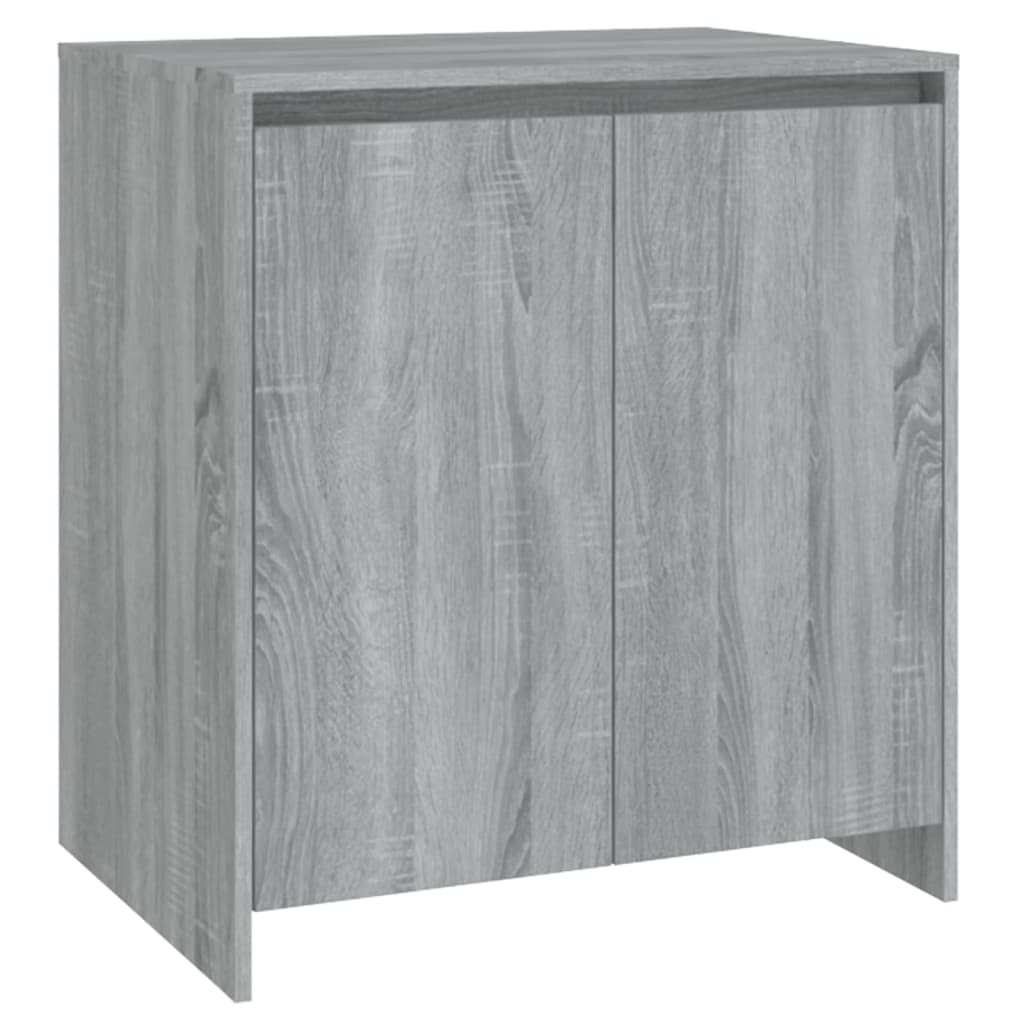 vidaXL Enfilade 3 pcs Gris Sonoma Bois d'ingénierie