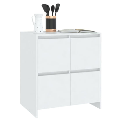 vidaXL Sideboards 2 Stk. Weiß 70x41x75 cm Holzwerkstoff