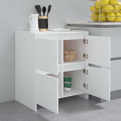 vidaXL Sideboards 2 Stk. Weiß 70x41x75 cm Holzwerkstoff