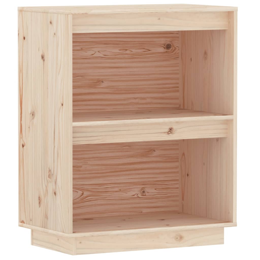 vidaXL Beistellschrank 60x34x75 cm Massivholz Kiefer
