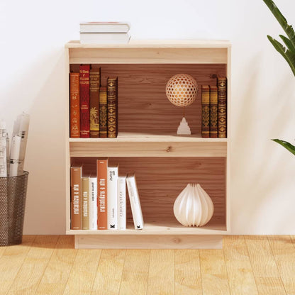vidaXL Beistellschrank 60x34x75 cm Massivholz Kiefer