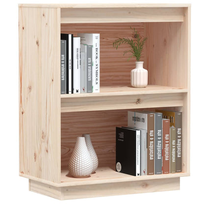 vidaXL Beistellschrank 60x34x75 cm Massivholz Kiefer