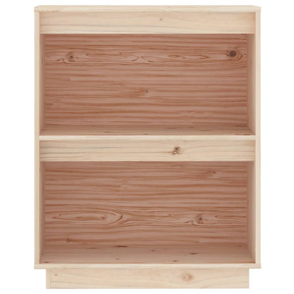 vidaXL Beistellschrank 60x34x75 cm Massivholz Kiefer