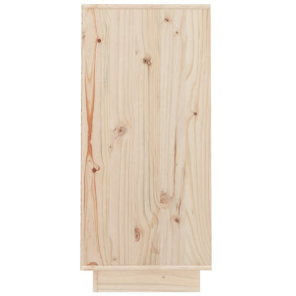 vidaXL Beistellschrank 60x34x75 cm Massivholz Kiefer