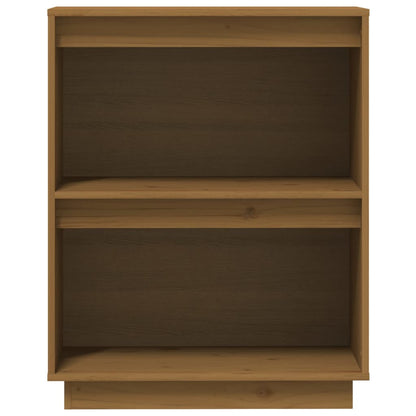 vidaXL Beistellschrank Honigbraun 60x34x75 cm Massivholz Kiefer